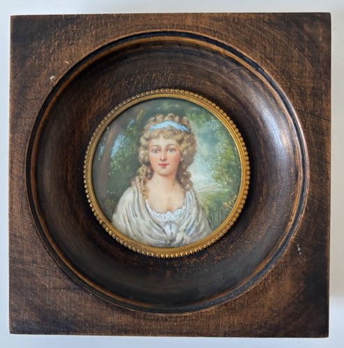 Ancien portrait peint