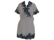 MARJOLAINE DESHABILLE COURT modèle GRACE 52%LIN Couleur Naturel/Acier Taille 42