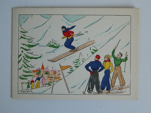 Carte envoi gravure ancienne - carte,