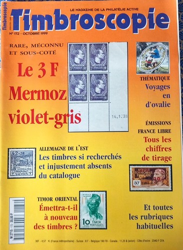 Timbroscopie 172 mermoz - timbroscopie,