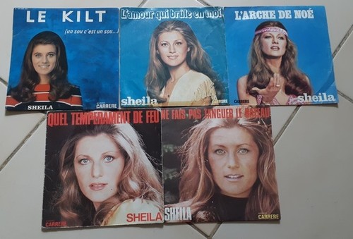 Lot disques vinyles 45 - lot, de