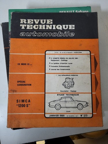 Revue technique simca - simca, 1200