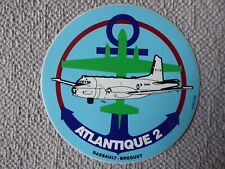 AUTOCOLLANT STICKER AUFKLEBER DASSAULT BREGUET ATLANTIQUE 2 PATMAR MARINE SAR