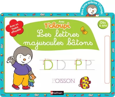 Mon livre ardoise - livre-ardoise, t'choupi