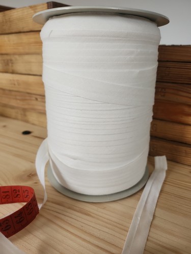 Biais blanc rouleau vintage