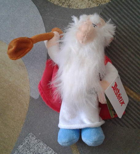 Peluche panoramix neuf - peluche*panoramix*13, cm