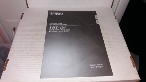 Yamaha yht 494 home - home, theatre