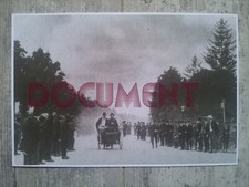 DE DION BOUTON course Neuily Versailes 1887 Comte De Dion  document  clipping 