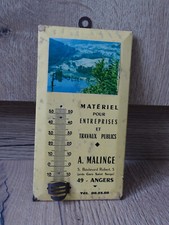 Glaçoïde publicitaire - A Malinge - 5 bld Robert - 49 Angers