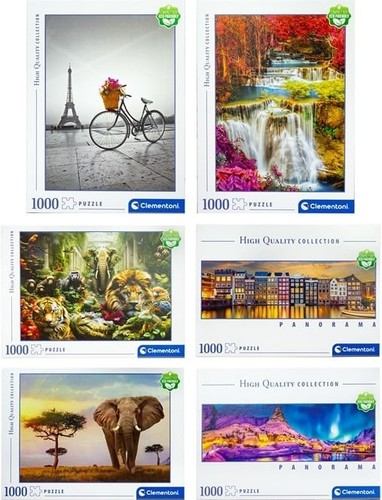 Lot puzzles clementoni - de, 6