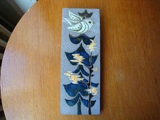 ARBRES ET OISEAU LAVE EMAILLEE