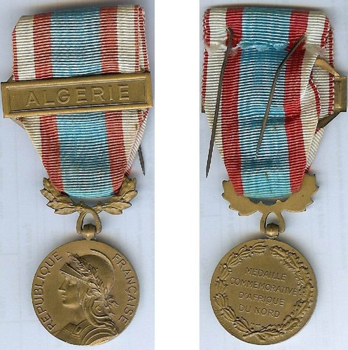 Médaille commémorative afn - médaille,