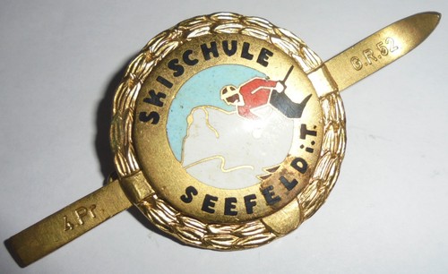 Insigne broche moniteur ski - broche,