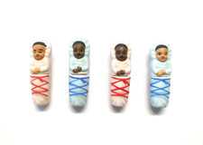 4 Fèves AFF 2009 Bébés aux