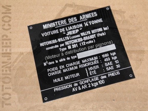 Plaque plaquette label - plaquette, alu