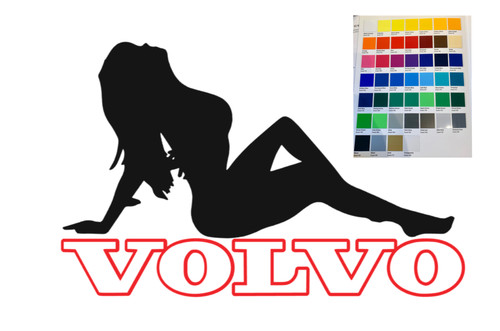Volvo sexy girl hgv truck - sexy,