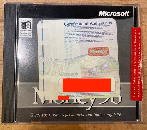 Microsoft money 98 - money,