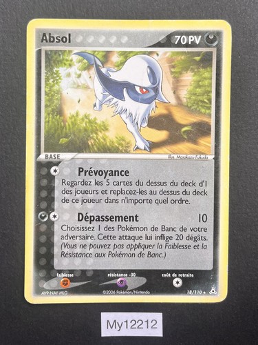 Carte pokémon absol - carte,