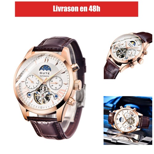 Montre homme mécanique - montre,