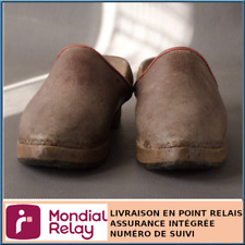 LOT 2 ANCIENS SABOTS DE