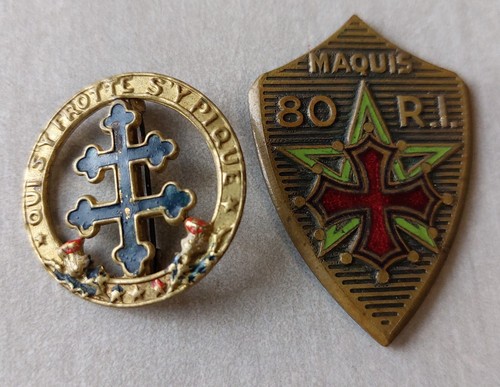 Lot médailles insignes - de,