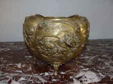Superbe énorme cache pot en