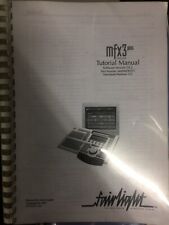 Fairlight Mfx3 Plus Tutorial Manual