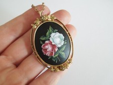 Collier Antique Pendentif Mat