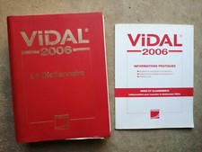 A3- ancien dictionnaire Vidal 2006 bible des medecins médicaments 