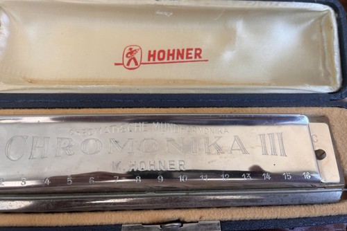 Vintage hohner chromonika iii - hohner,