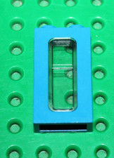 1 x Fenêtre Lego Train Blue Window ref 4035 + vitre Set 4186876 7710 6694