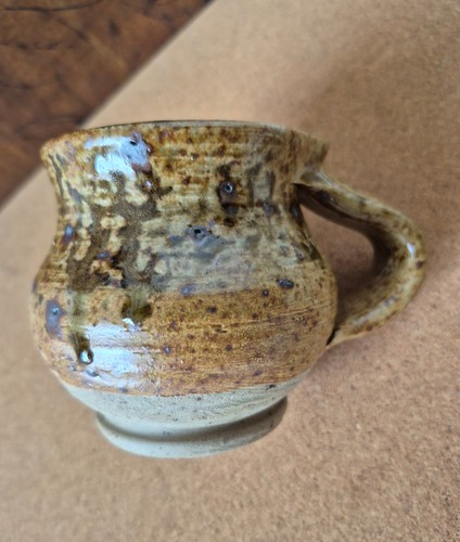 Petit pot signé grés - pot, en