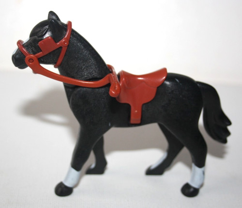 Playmobil 4190 cheval noir - cheval,
