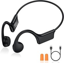 Casque Bluetooth Sport sans Fil avec Conduction Osseuse, HD Micro, étanche      