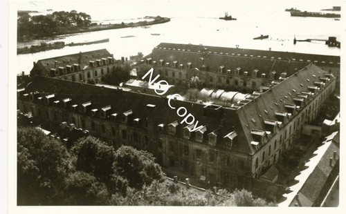 Photo wk2 kriegsmarine caserne - photo,