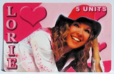 ❤LORIE Carte Téléphonique rigide 5U STARCOM Edition Limitée 250 Expls Collection