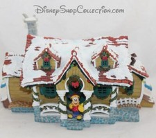 Figurine lumineuse La Maison de Mickey EURO DISNEY Toontown maison enneigée (DO)