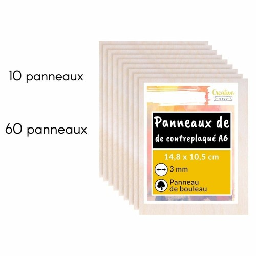 Creative deco contreplaqué - a6,