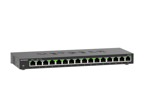 Netgear gs316 311nas port - netgear, 16-port