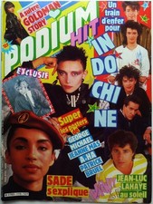 Le groupe INDOCHINE Nicola SIRKIS =   COUPURE DE PRESSE 3 PAGES 1986 / CLIPPING