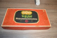 Ancienne guirlande électrique lumineuse sapin Noël 16 lampes  bougies.