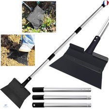 Pelle de nettoyage multifonctionnelle de 28 cm avec manche, outil de jardinage