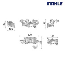 Cooler, exhaust gas