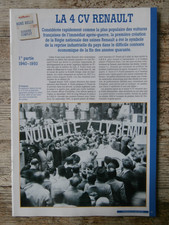 DOCUMENT LA 4 CV RENAULT