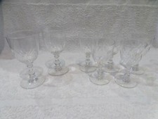 7 verres à vin 7 & 12cl
