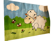  ANCIEN TAPIS DE SALLE A MANGER SALON ENTRÉE CHAMBRE BÉBÉ ENFANT 120X80 CM N°19