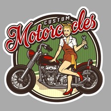 PINUP MOTO BIKER TATOO