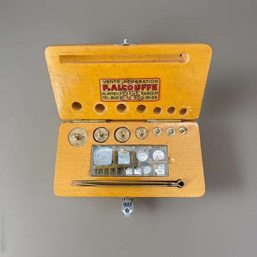 Ancien coffret poids pour - ancien,
