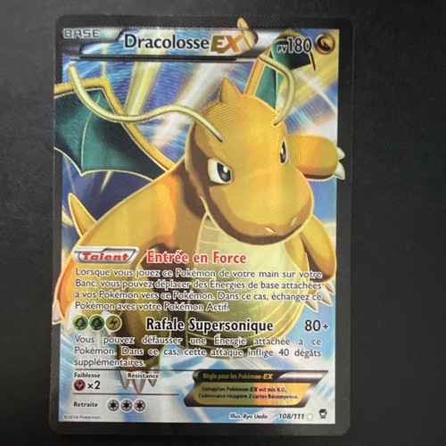 Pokémon carte dracolosse - carte,