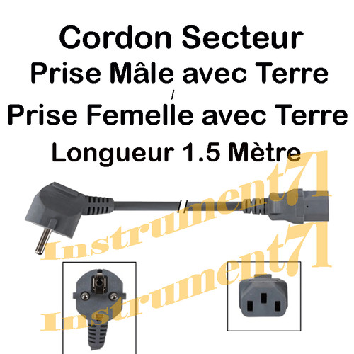Câble secteur 220 volt - secteur,